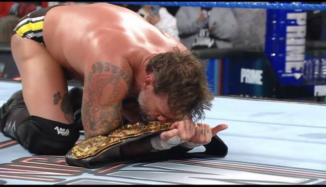 CM Punk WWE SNME