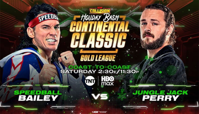 AEW Continental Classic 12-20-25 Mike Bailey Jack Perry