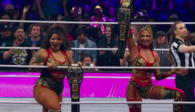AEW Worlds End 2025 Babes of Wrath