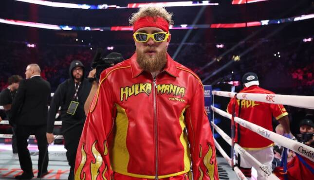 Jake Paul v Anthony Joshua - Fight Night, Jake Paul in Hulk Hogan Hulkamania gear