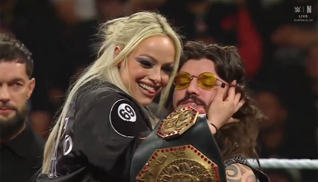 Liv Morgan Dominik Mysterio WWE Raw 12.1.25