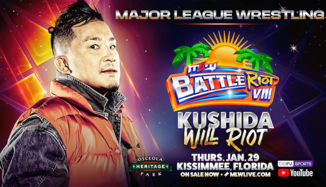 MLW Battle Riot VIII - KUSHIDA