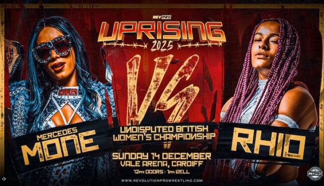 RevPro Uprising 2025 - Mercedes Mone vs Rhio