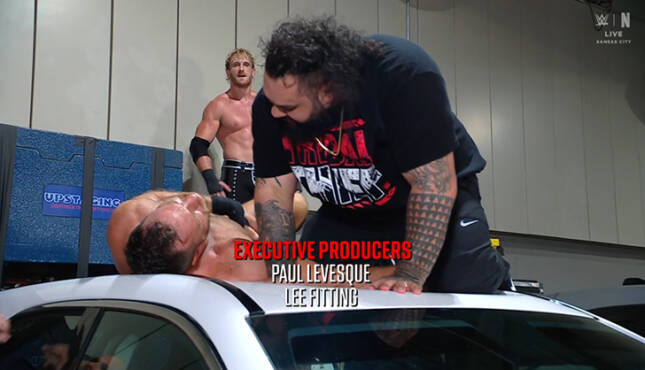 WWE Raw LA Knight Logan Paul Bron Breakker