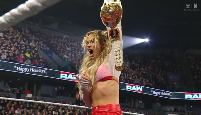 WWE Raw Maxxine Dupri 12-22-25