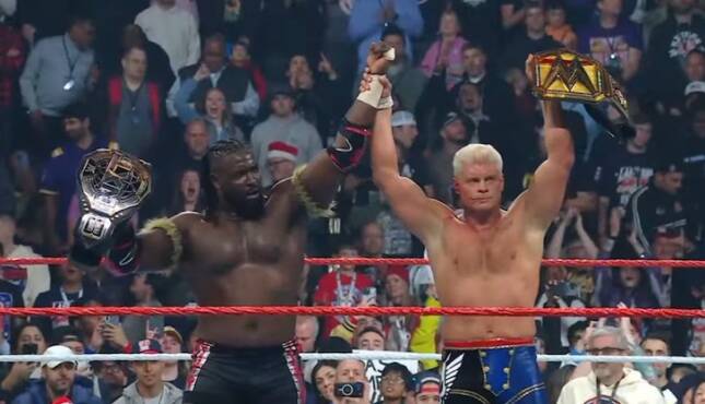 WWE Saturday Night's Main Event - Cody Rhodes and Oba Femi