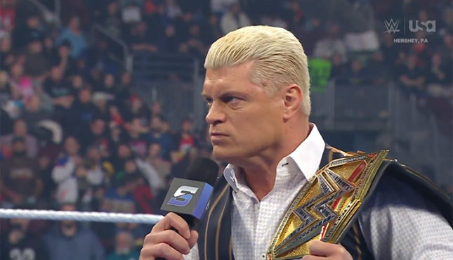 WWE Smackdown Cody Rhodes 12-19-25