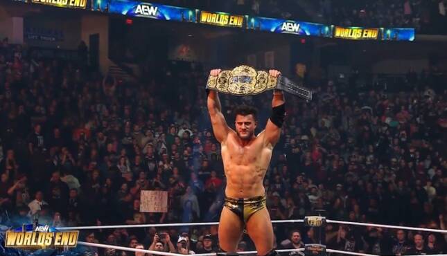 MJF AEW Worlds End