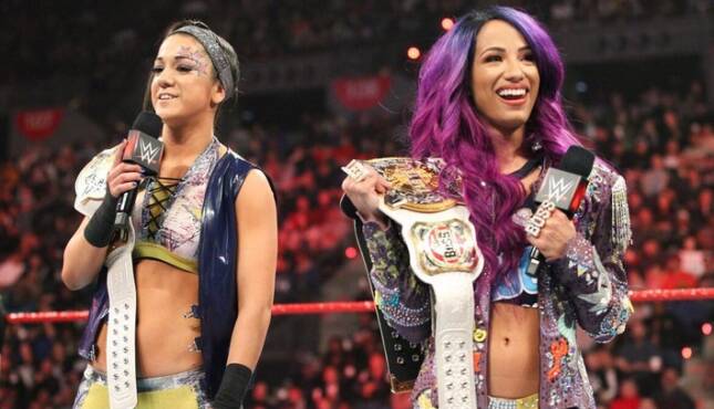 Bayley Sasha Banks Mercedes Mone WWE