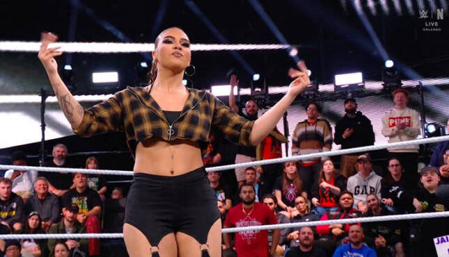 Jaida Parker WWE NXT 1-20-26