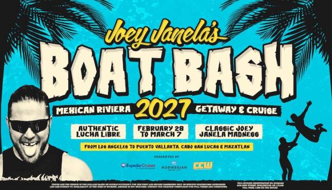 Joey Janela Boat Bash Getaway & Cruise