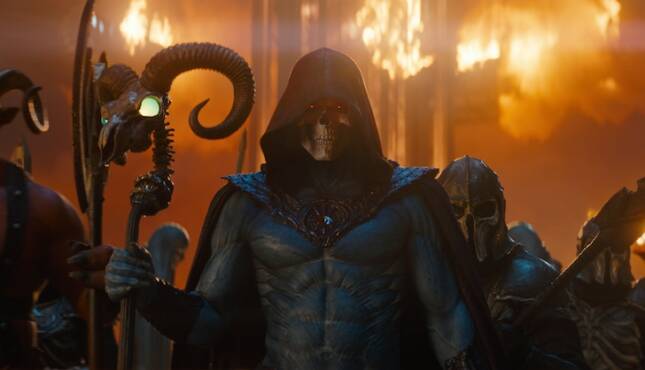 Jared Leto stars as 'Skeletor' in MASTERS OF THE UNIVERSE.