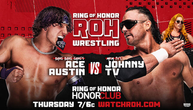 ROH On HonorClub Ace Austin Johnny TV 1-22-26