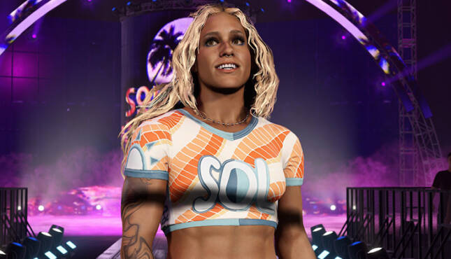 Sol Ruca WWE 2K25