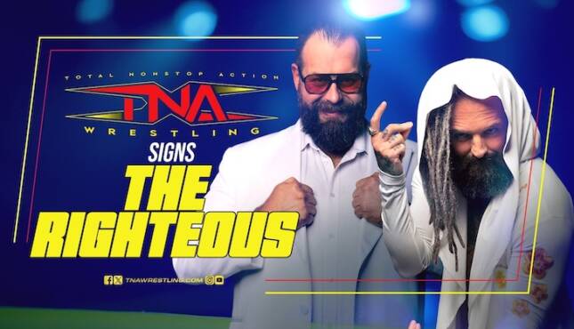 TNA Wrestling Announces Official Signing of The Righteous