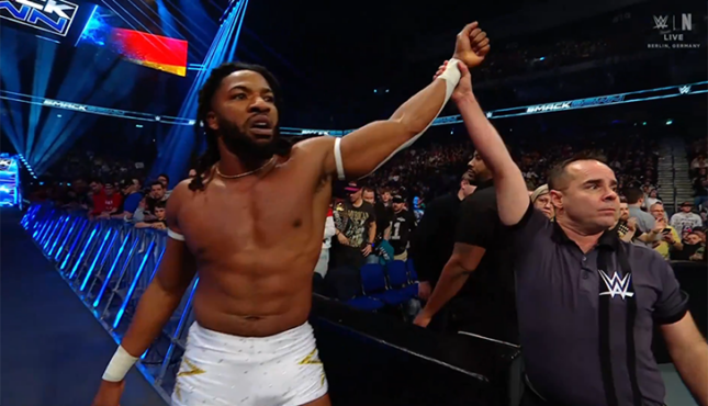 Trick Williams WWE Smackdown 1-9-26