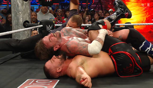 WWE Raw Bron Breakker CM Punk 1-5-26