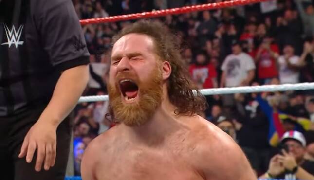WWE Saturday Night's Main Event - Sami Zayn wins fatal 4-way