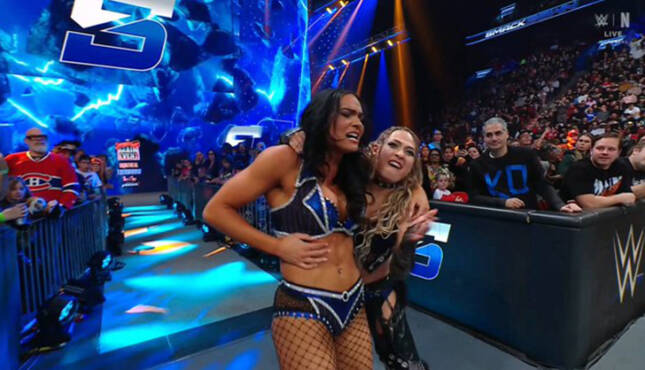 WWE Smackdown Kiana James Giulia 1-23-26