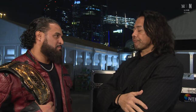 WWE Smackdown Tama Tonga Shinsuke Nakmura 1-30-26
