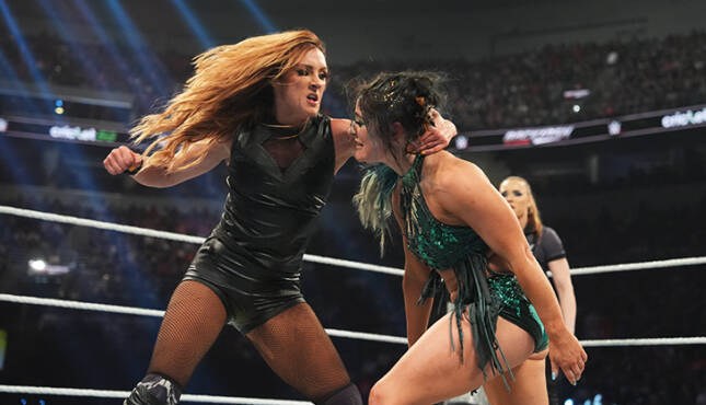 WWE Unreal Lyra Valkyria Becky Lynch