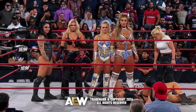 Babes of Wrath AEW Collision 1-31-26