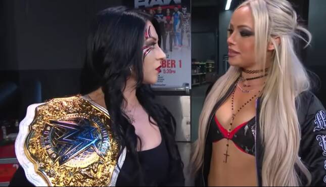 Stephanie Vaquer and Liv Morgan.