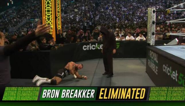 Mystery Man WWE Royal Rumble