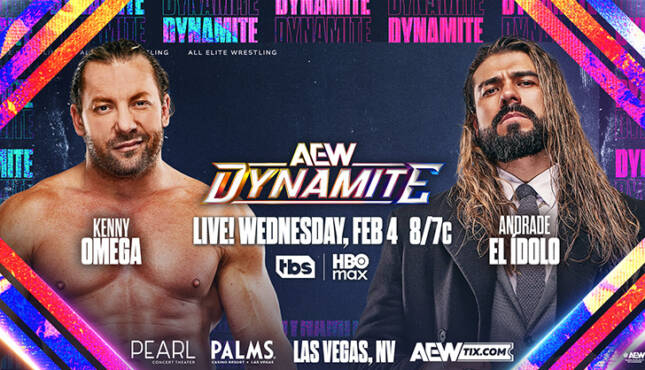 AEW Dynamite 2-4-26 Kenny Omega Andrade El Idolo