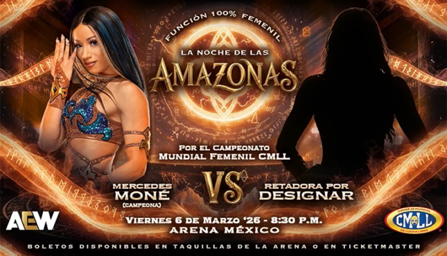 Mercedes Mone CMLL La Nocha De Amazonas