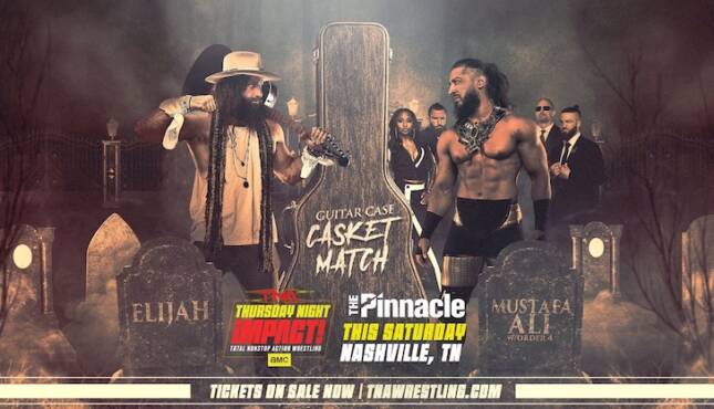 TNA Impact - Elijah vs Mustafa Ali Casket Match 2-14-2026