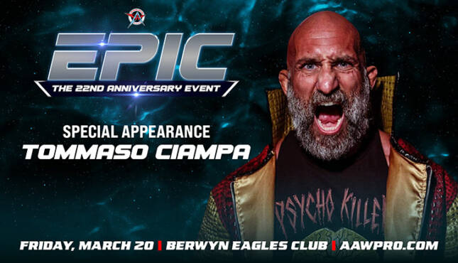 Tommaso Ciampa AAW EPIC