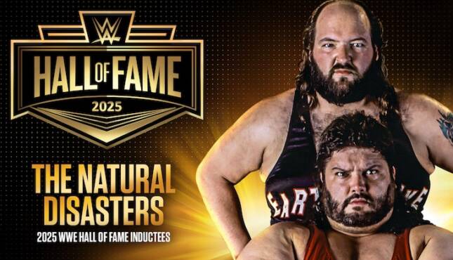 WWE Hall of Fame The Natural Disasters - Earthquake, Typhoon aka Tugboat Fred Ottman