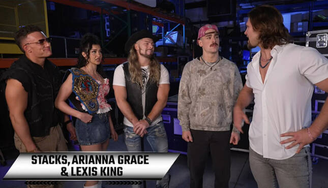 WWE NXT Birthright Lexis King Stacks Arianna Grace