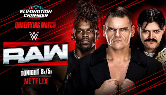 WWE Raw 2-16-26 Men ECQ