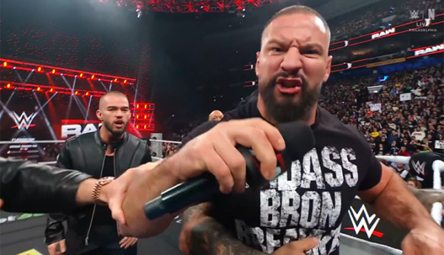 WWE Raw Bron Breakker 2-2-26