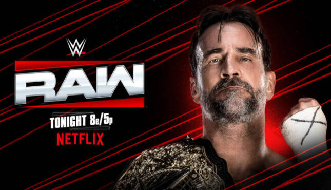 CM Punk WWE RAW 2-16-26
