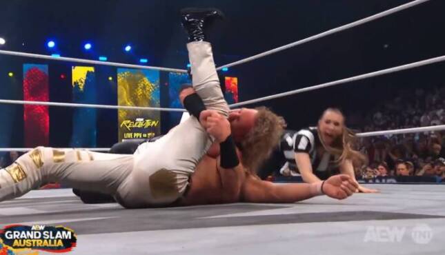 Hangman Page vs. Andrade at AEW Grand Slam: Australia.