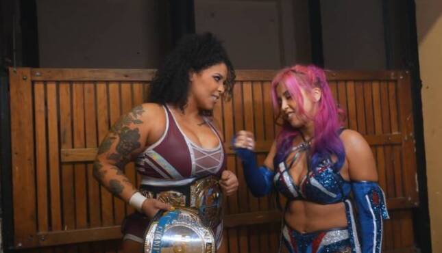 Willow Nightingale and Mina Shirakawa.
