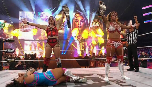 AEW Revolution 2026 Megan Bayne Lena Kross