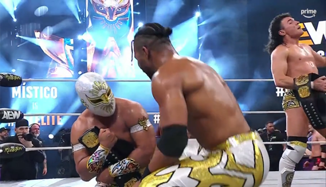 AEW Revolution Mistico JetSpeed