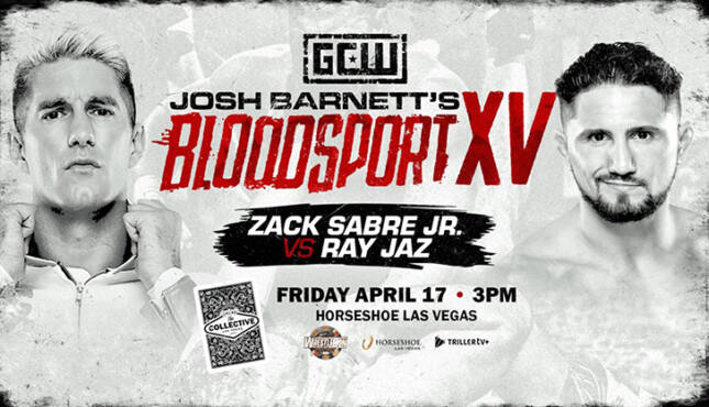 Bloodsport XV Zack Sabre Jr. Ray Jaz