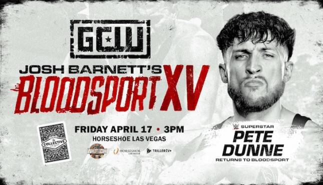 GCW Josh Barnett's Bloodsport XV - Pete Dunne