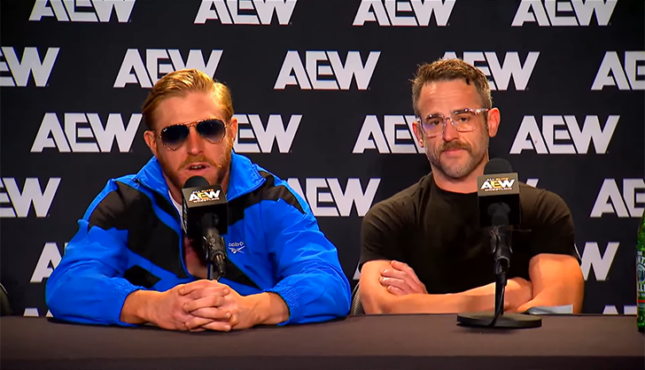 Orange Cassidy Roderick Strong AEW