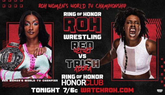 Ring of Honor ROH 3-26-26 - Red Velvet vs Trish Adora