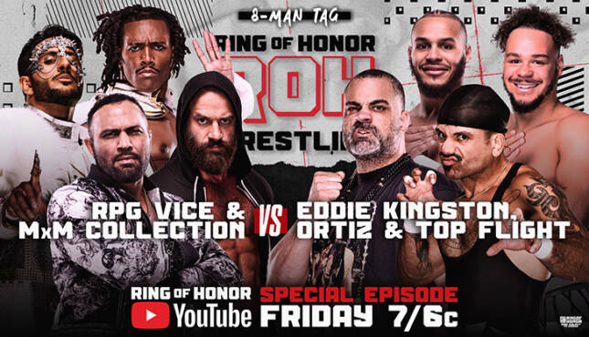Wwe Rih Lineup Announced For Tomorrow's Special Episode of ROH TV | 411MANIA ...