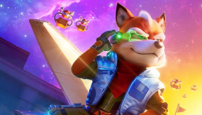 The Super Mario Galaxy Movie - Fox McCloud Star Fox, Glen Powell