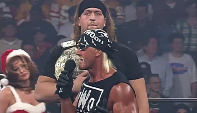 WCW Nitro 11-4-1996 Hulk Hogan The Giant