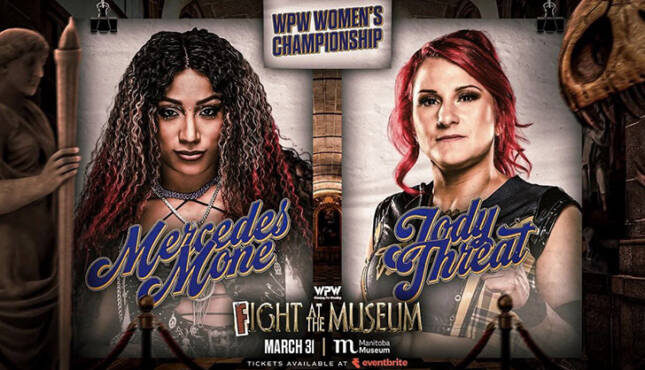 WPW Fight at the Museum Mercedes Mone Jody Threat