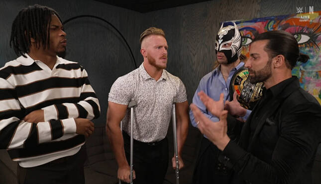 WWE NXT Eli Knight Sean Legacy Elio LeFleur Robert Stone 3-17-26
